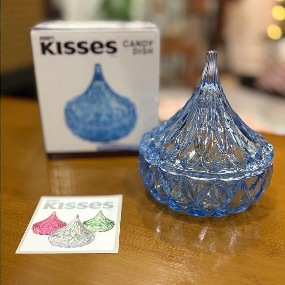 Hershey's Kisses Crystal Candy Dish